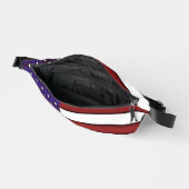 Moderne gegraveerde Amerikaanse vlag Heuptasje (Open)