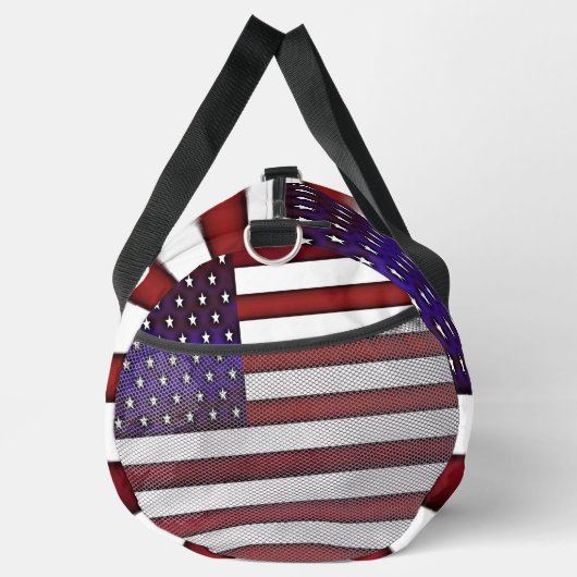 Moderne gegraveerde Amerikaanse vlag Plunjezak (Rechts)