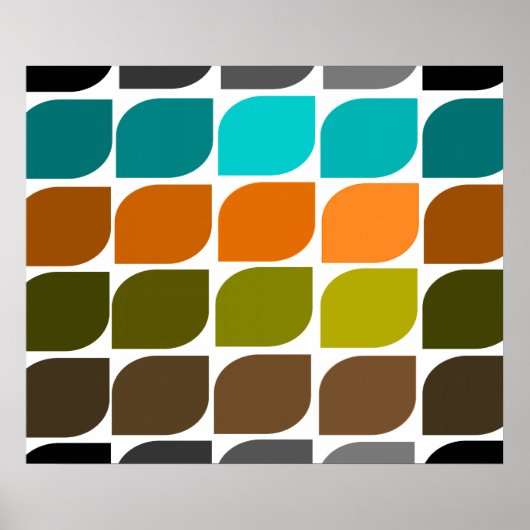 Moderne, geïnspireerde Poster voor de middenstand  (Voorkant)