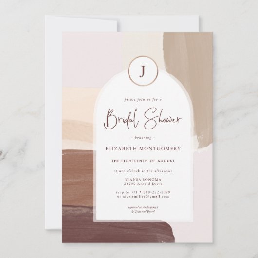 Moderne gekruide Terra Cotta | VRIJGEZELLENFEEST Kaart (Voorkant)