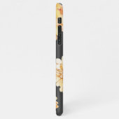 Moderne gele bloemen en speciale Kraft-cadeautjes iPhone Hoesje (Linkerkant)