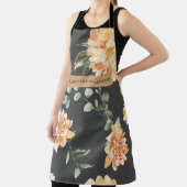 Moderne gele bloemen en speciale Kraft-cadeautjes Schort (Insitu)