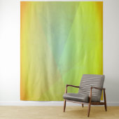 Moderne gele geometrische gradatie wandkleed (In situ)