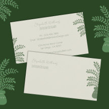 Moderne Gele Interieurdecoratie Visitekaartje