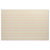 Moderne Gele Koraal Munt Groene Chevron Print Stof (Yard (91,4 cm))