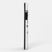 Moderne gele leemons Lijst en bladeren met naam Case-Mate iPhone Case (Achterkant/rechts)