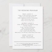 Moderne Gele Mandala Bachelorette Yoga Retraite Kaart (Achterkant)