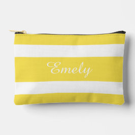 Moderne gele naam etui