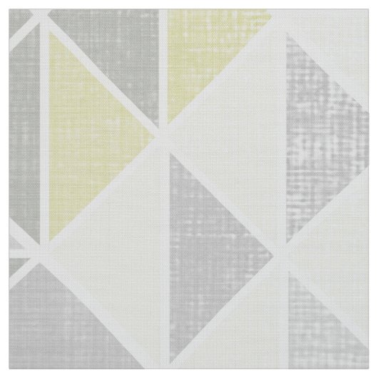Moderne gele textuur retro gepersonaliseerde stof (Swatch)