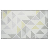 Moderne gele textuur retro gepersonaliseerde stof (Fat Quarter)