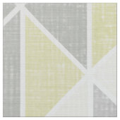Moderne gele textuur retro gepersonaliseerde stof (Close Up)