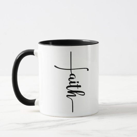 Moderne geloof christen mok (Links)