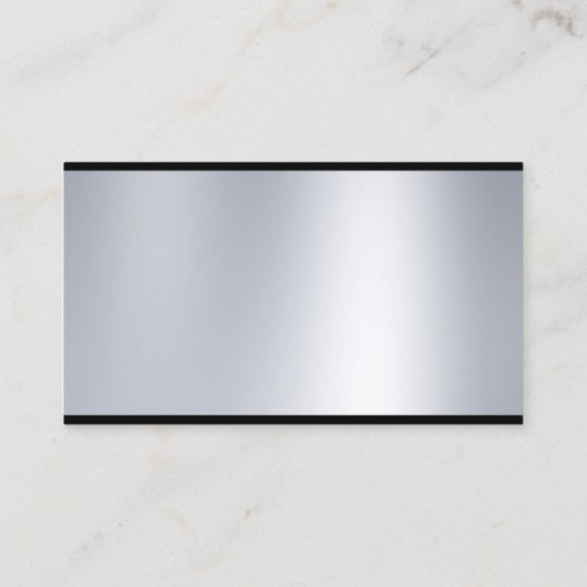 Moderne geluiddempende Luxe Professional voor scri Visitekaartje (Achterkant)