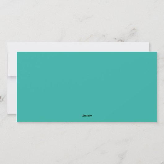 Moderne Gelukkig Nieuwjaar Gouden Faux Folie w / A Feestdagenkaart (Achterkant)