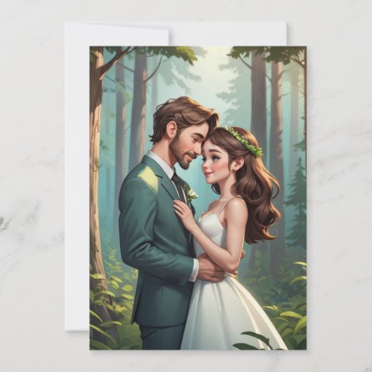 moderne gelukkig tot het einde der tijden vluchtig kaart (Voorkant)