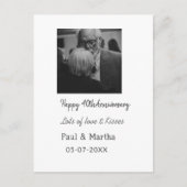 Moderne gelukkige 40ste verjaardag voeg naam datum briefkaart (Voorkant)