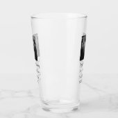 Moderne gelukkige 40ste verjaardag voeg naam datum glas (Links)