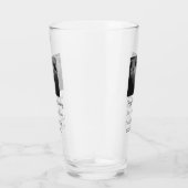 Moderne gelukkige 40ste verjaardag voeg naam datum glas (Rechts)