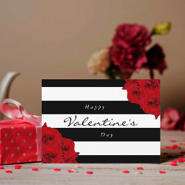 Moderne Gelukkige Valentijnsdag Luxe Feestdagenkaart