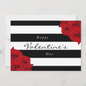 Moderne Gelukkige Valentijnsdag Luxe Feestdagenkaart (Voorkant)