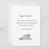 Moderne gelukkige vierde Amerikaanse onafhankelijk Kaart