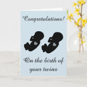 Moderne Gelukwensen op de geboorte van uw Kaart (Gele Bloem)