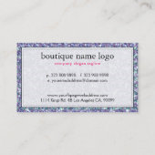 Moderne Gemengde Kleuren Glitter & Sparkles Visitekaartje (Achterkant)