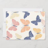 Moderne genderneutrale foto verjaardagsuitnodiging kaart (Achterkant)