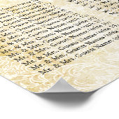  moderne geneesmiddelenkaart poster (Hoek)