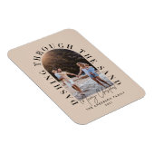 Moderne geo kerstmis door de zandmop magneet (Rechterzijde)