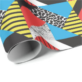 Moderne geometrie: Abstracte naadloze stijl Cadeaupapier (Rol Hoek)