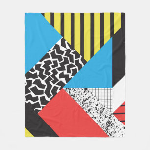 Moderne geometrie: Abstracte naadloze stijl Fleece Deken