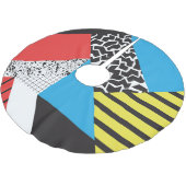 Moderne geometrie: Abstracte naadloze stijl Kerstboom Rok (Gekanteld)