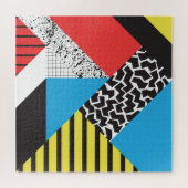 Moderne geometrie: Abstracte naadloze stijl Legpuzzel (Horizontaal)