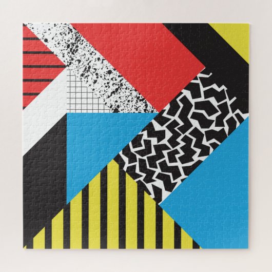 Moderne geometrie: Abstracte naadloze stijl Legpuzzel (Horizontaal)