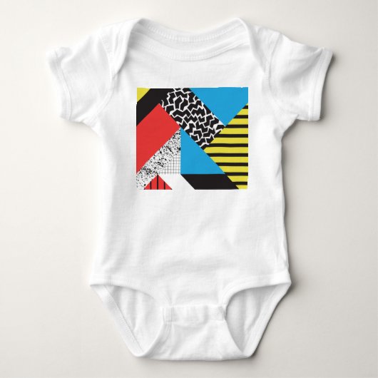 Moderne geometrie: Abstracte naadloze stijl Romper (Voorkant)