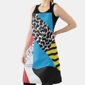 Moderne geometrie: Abstracte naadloze stijl Schort (Insitu)