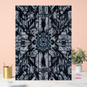 Moderne geometrie: Digitale Citadel H-16 Acryl Bord (Huwelijk)