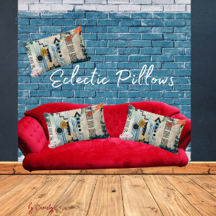 Moderne geometrie kussen