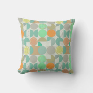 Moderne geometrie met meerdere kleuren kussen