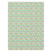 Moderne geometrie met meerdere kleuren tafelkleed (Voorkant)