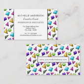 Moderne geometrie Trigonometry Lesson Visitekaartje (Voorkant / Achterkant)