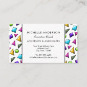 Moderne geometrie Trigonometry Lesson Visitekaartje (Voorkant)