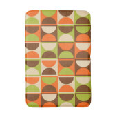 Moderne geometrisch Abstract patroon uit het midde Badmat (Voorkant Verticaal)