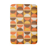 Moderne geometrisch Abstract patroon uit het midde Badmat (Voorkant Verticaal)