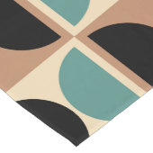 Moderne geometrisch Abstract patroon uit het midde Korte Tafelloper (Hoek)