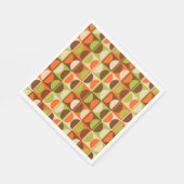 Moderne geometrisch Abstract patroon uit het midde Servet (Hoek)