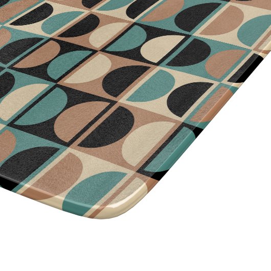 Moderne geometrisch Abstract patroon uit het midde Snijplank (Hoek)