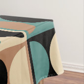 Moderne geometrisch Abstract patroon uit het midde Tafelkleed (Voorbeeld)