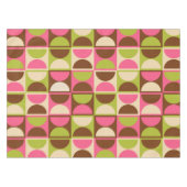 Moderne geometrisch Abstract patroon uit het midde Tafelkleed (Voorkant (Horizontaal))
